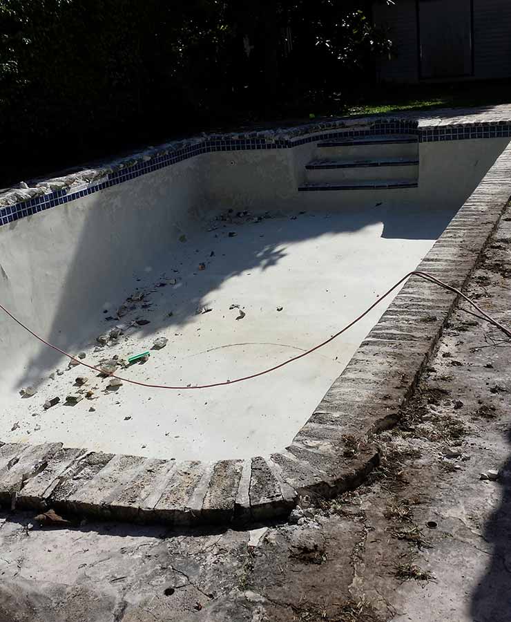 Pool project 6 - Before