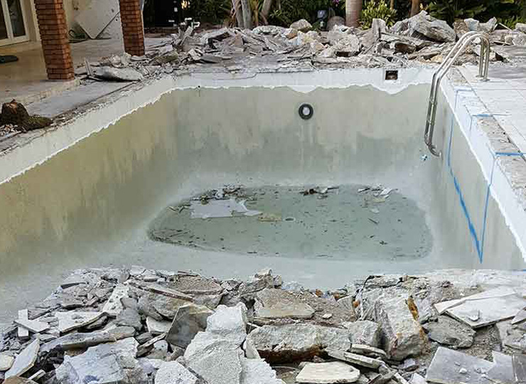 Pool project 8 - Before